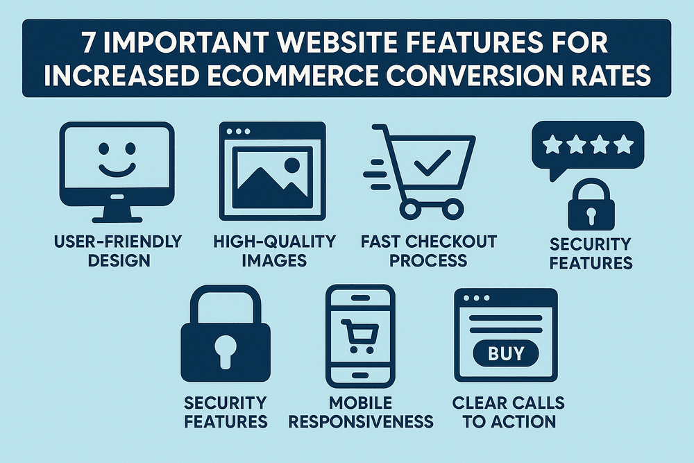 Boost Your E-commerce Sales: 7 Must-Have Website Features